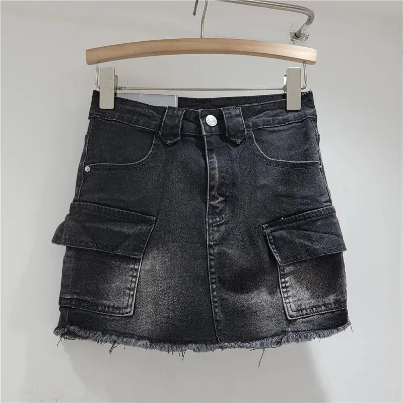 Felecia - Ladies Denim Skorts