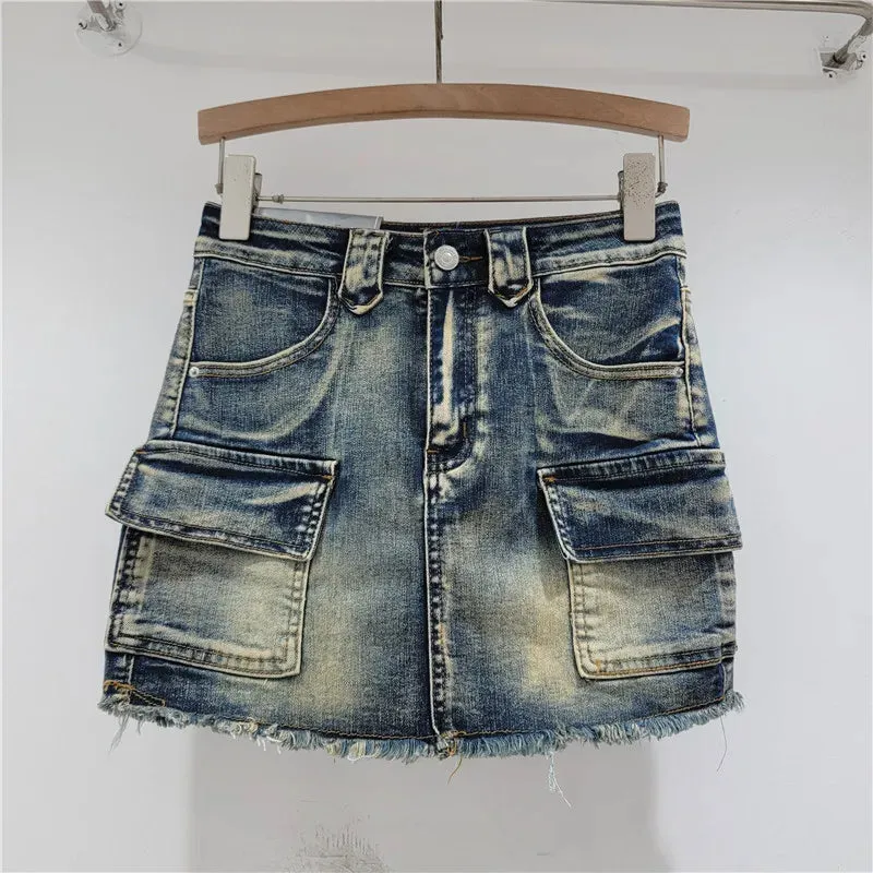 Felecia - Ladies Denim Skorts
