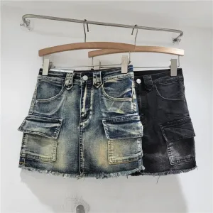 Felecia - Ladies Denim Skorts