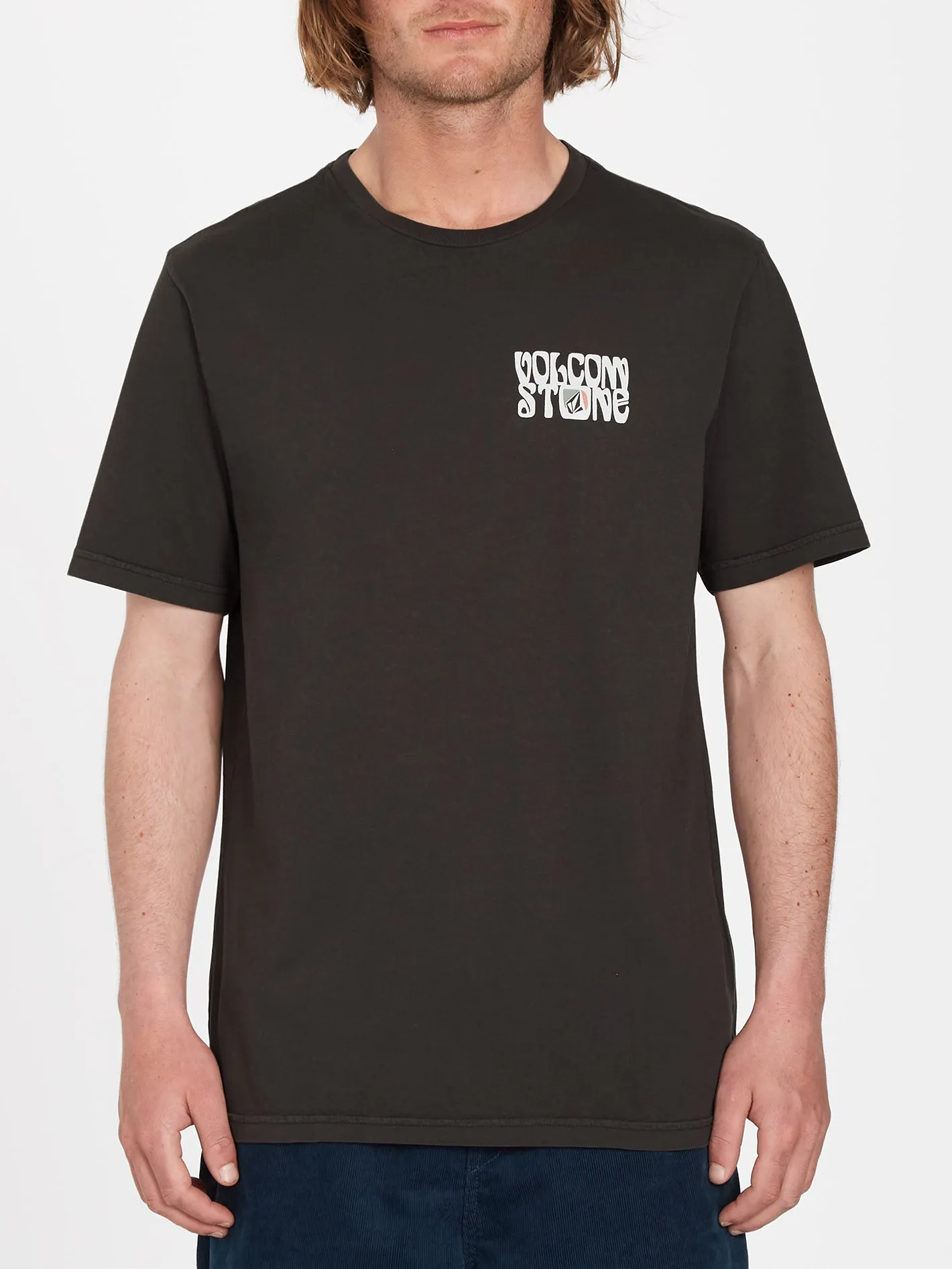 Feline T-shirt - RINSED BLACK
