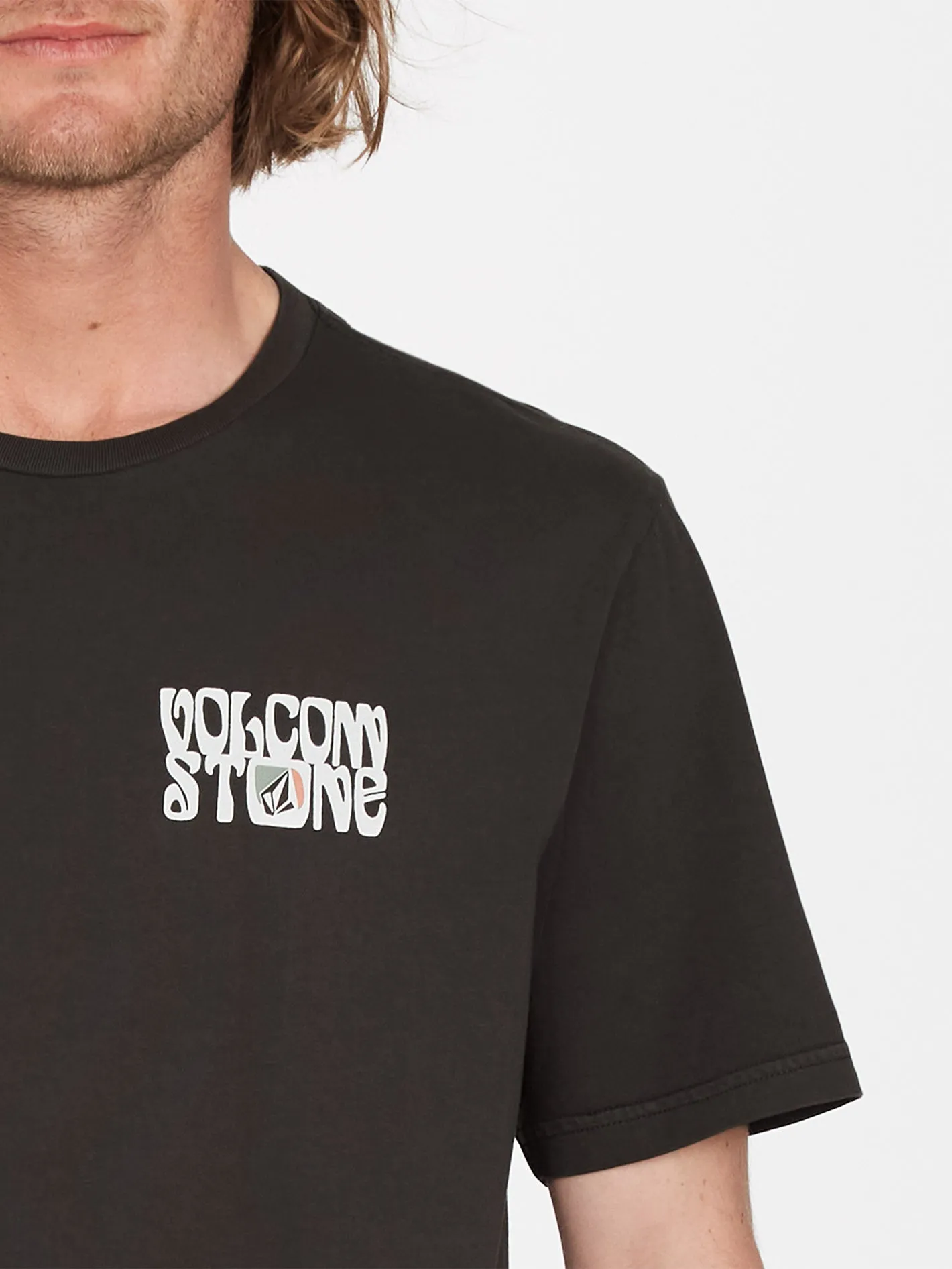 Feline T-shirt - RINSED BLACK