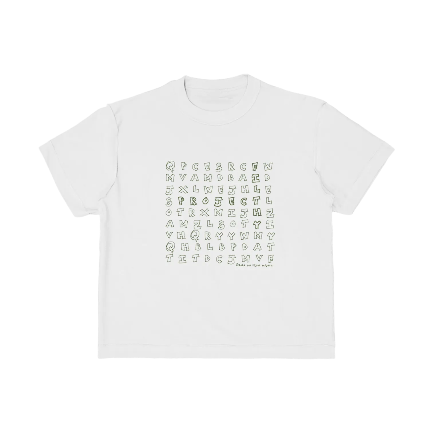 filthy® wordsearch tee