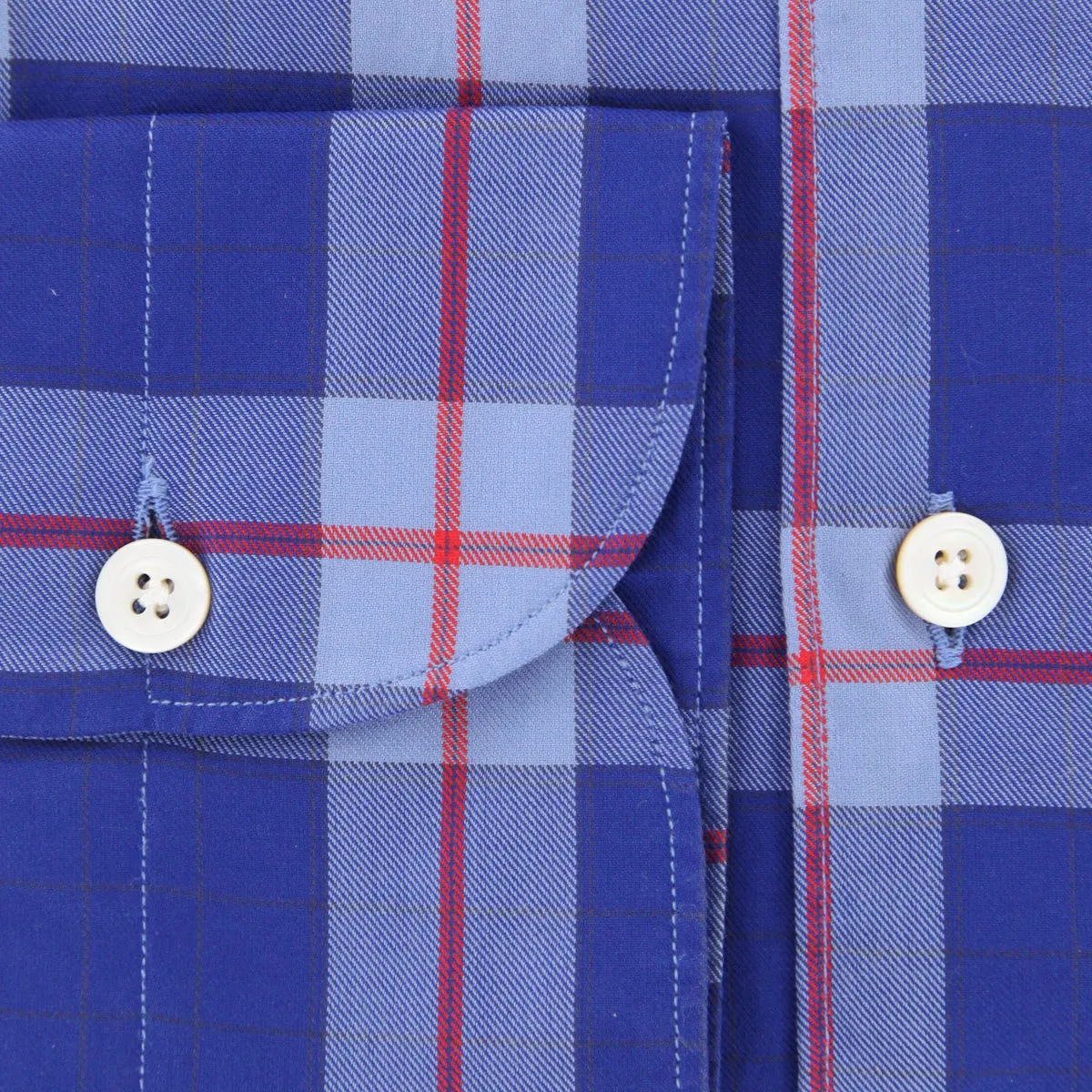Finamore Napoli Blue Shirt - Extra Slim