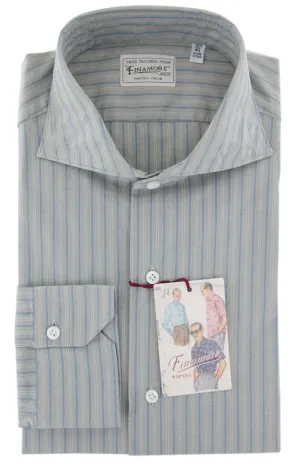 Finamore Napoli Blue Shirt - Extra Slim
