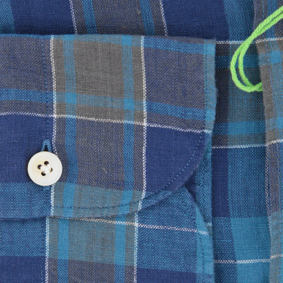 Finamore Napoli Blue Shirt - Extra Slim