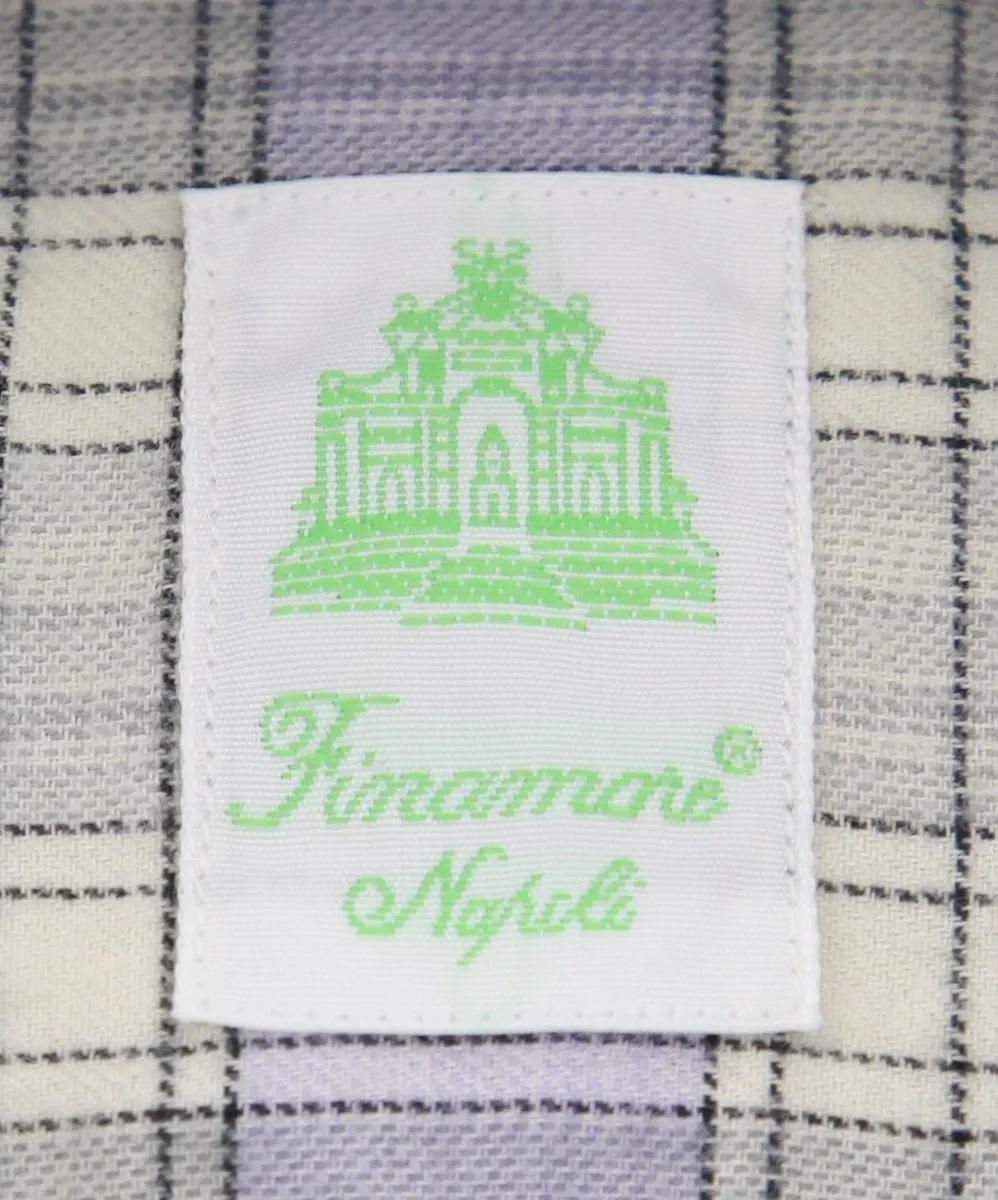 Finamore Napoli Cream Shirt - Extra Slim