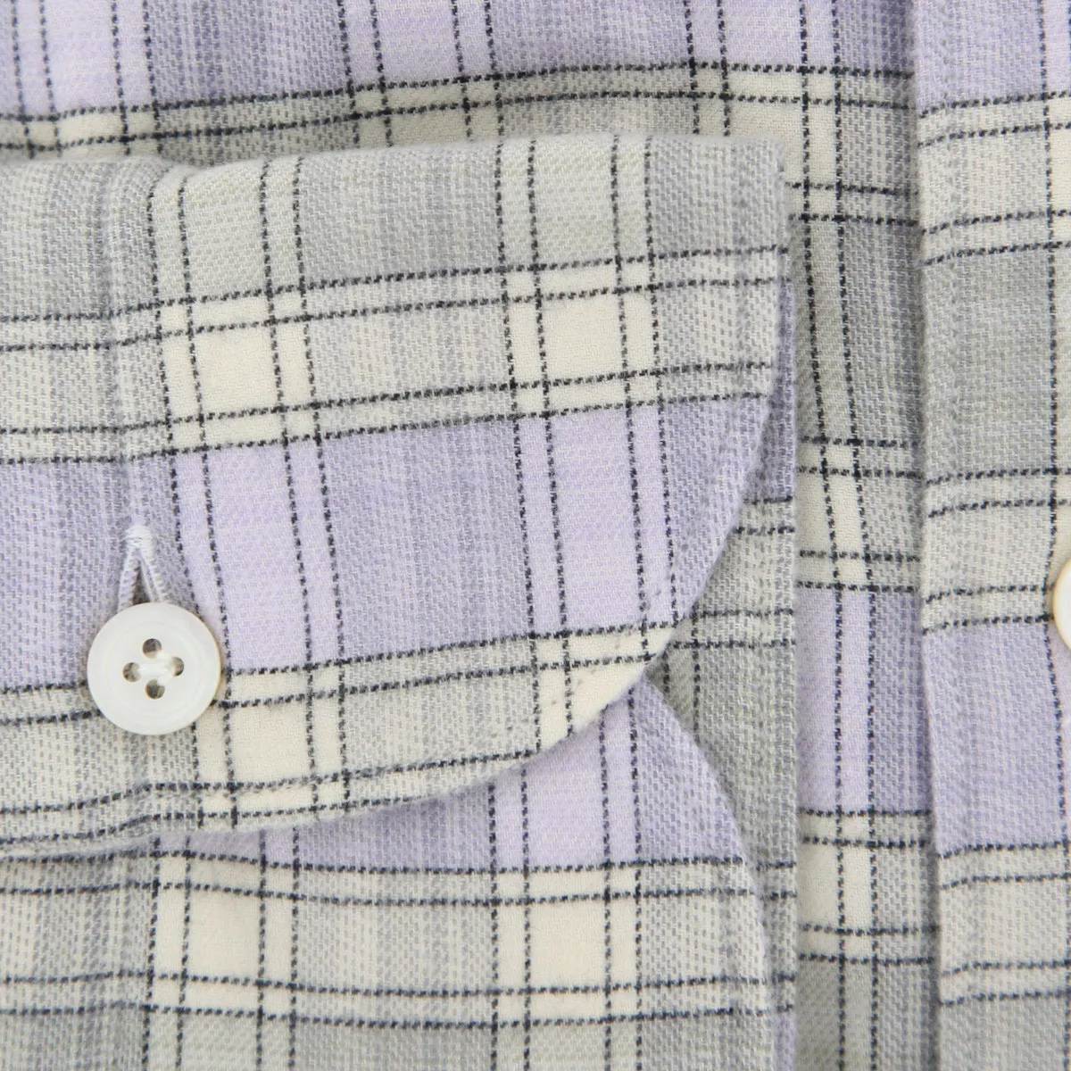 Finamore Napoli Cream Shirt - Extra Slim