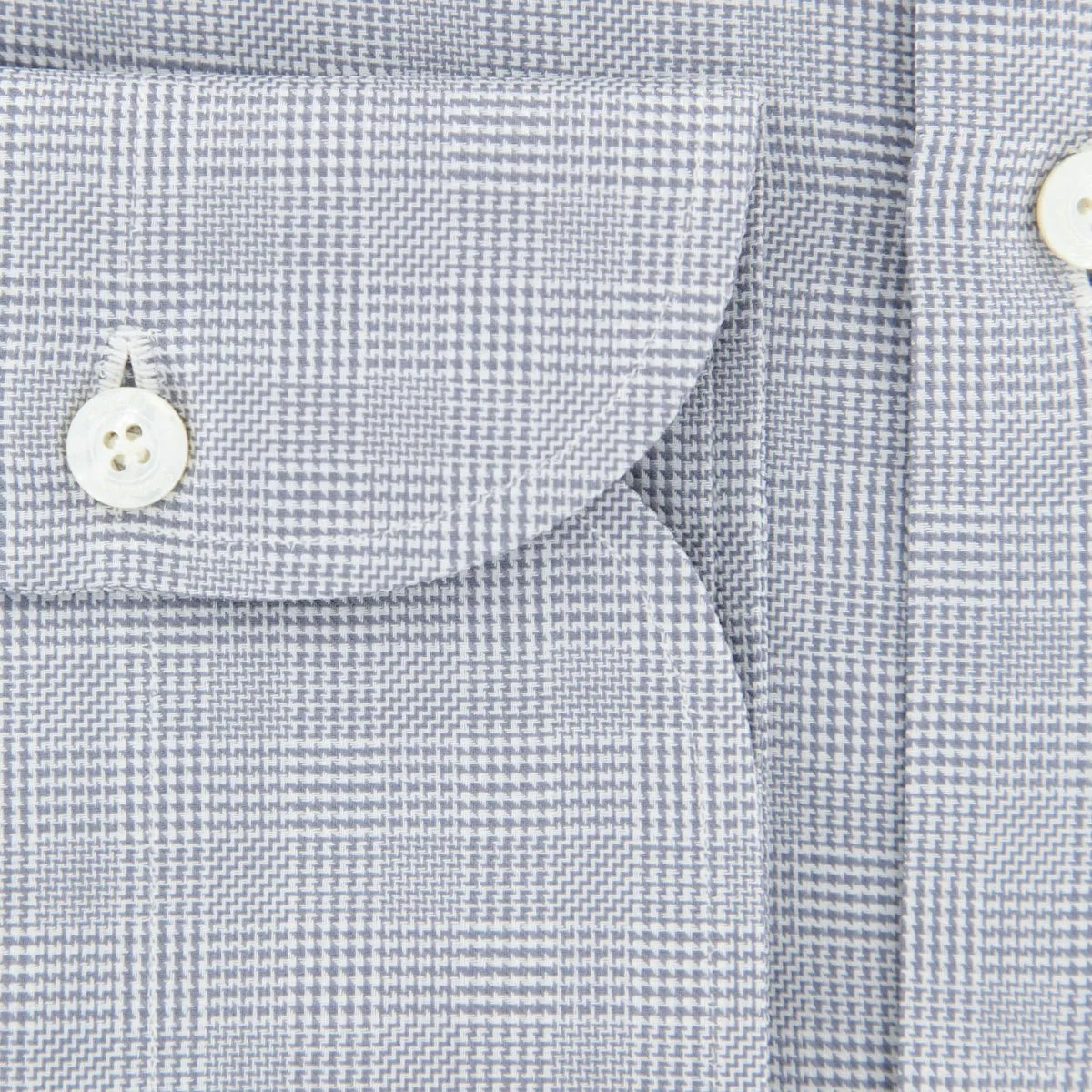 Finamore Napoli Gray Shirt - Slim