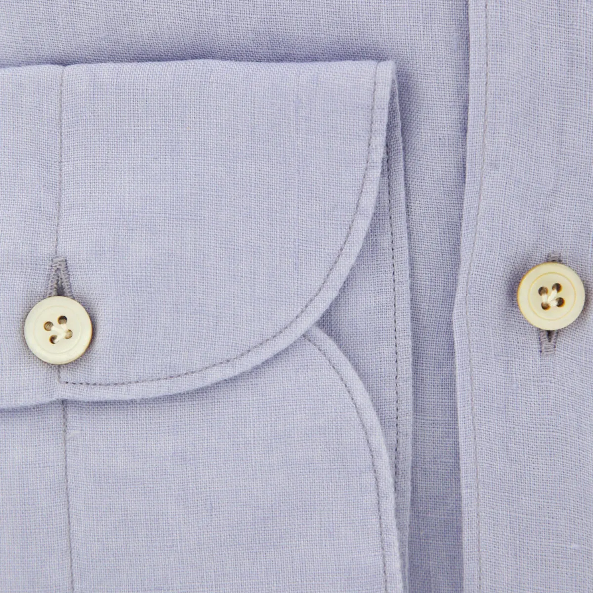 Finamore Napoli Lavender Purple Shirt - Extra Slim
