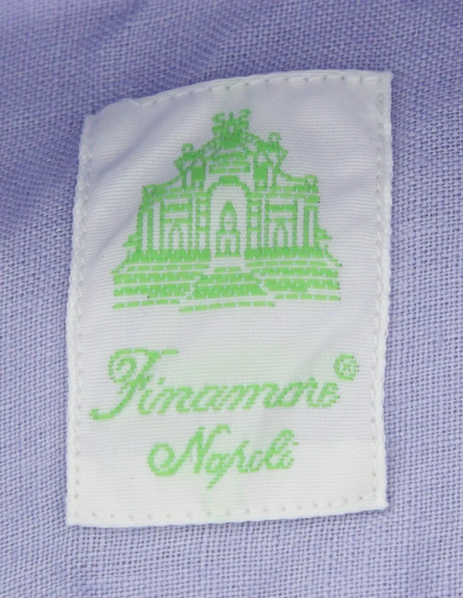 Finamore Napoli Lavender Purple Shirt - Extra Slim