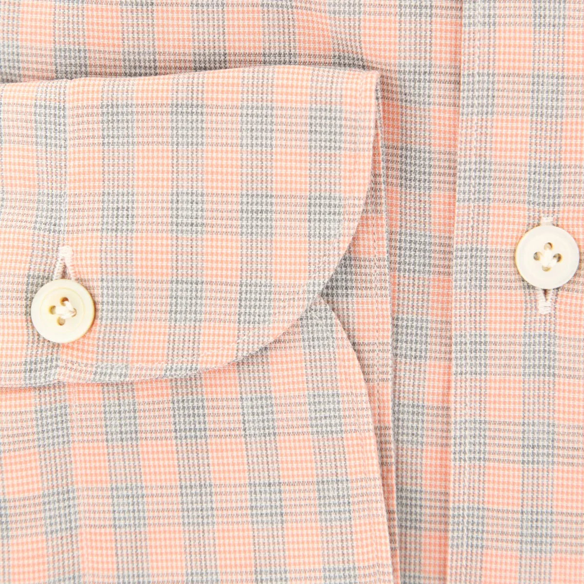 Finamore Napoli Orange Shirt - Extra Slim