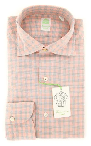 Finamore Napoli Orange Shirt - Extra Slim