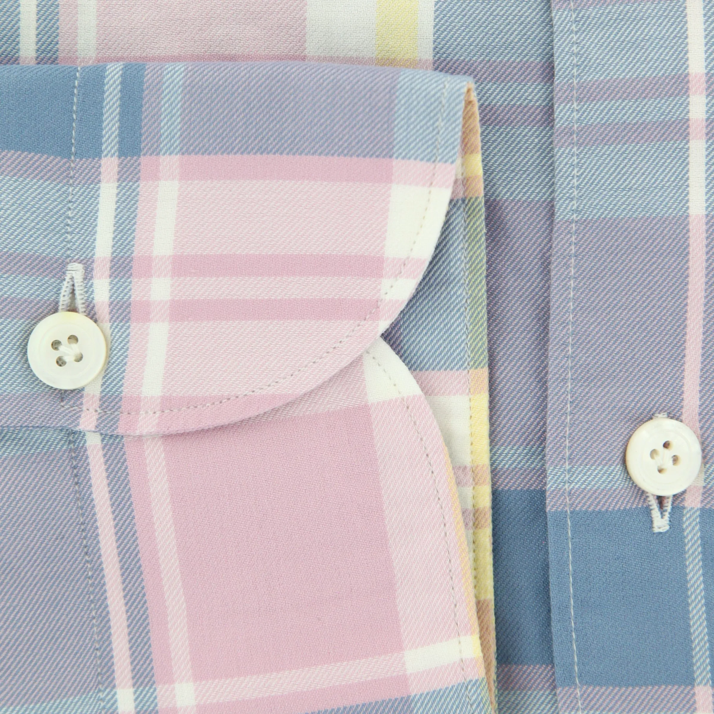 Finamore Napoli Pink Shirt - Extra Slim