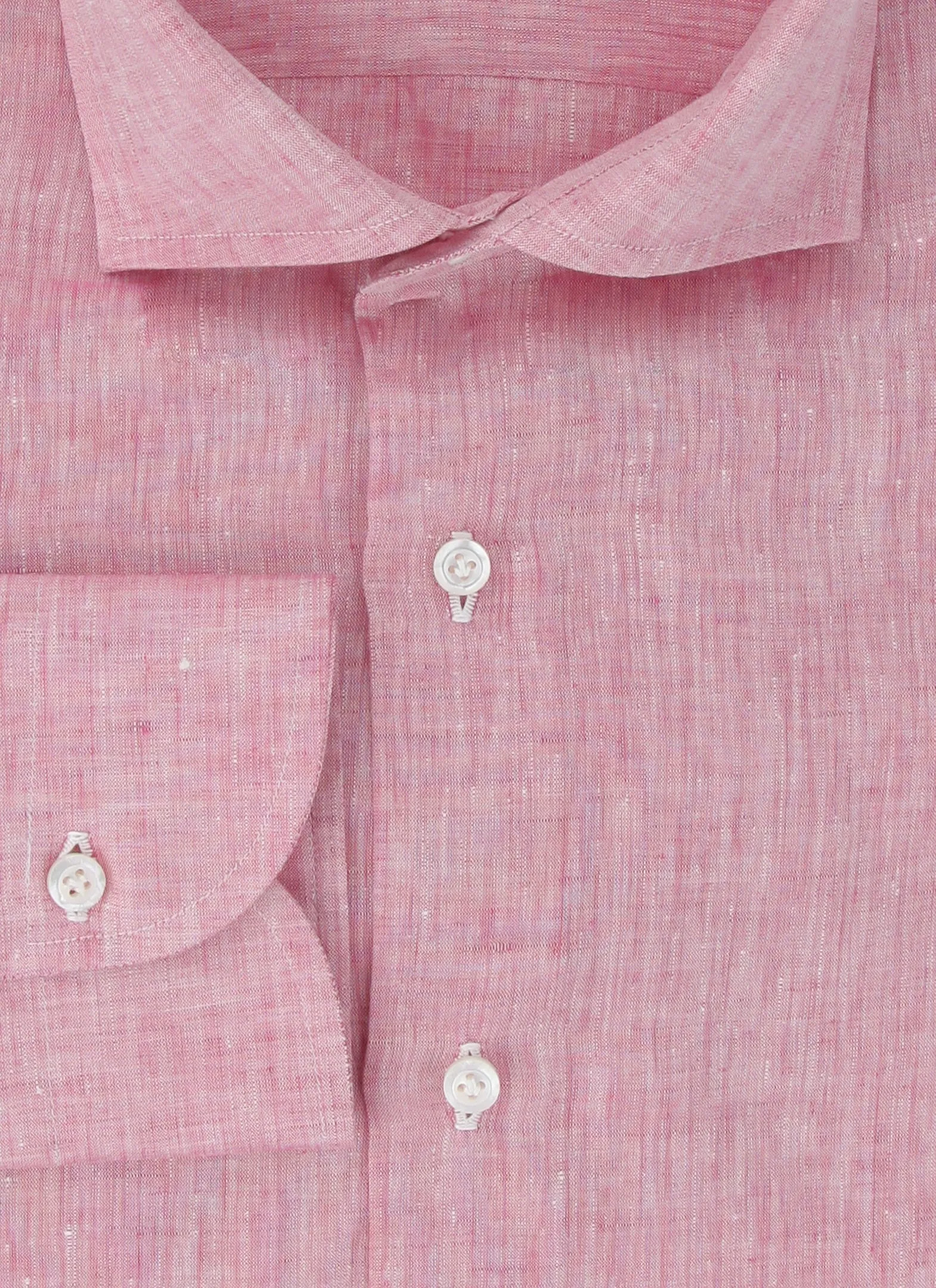 Fiori Di Lusso Pink Shirt - Slim