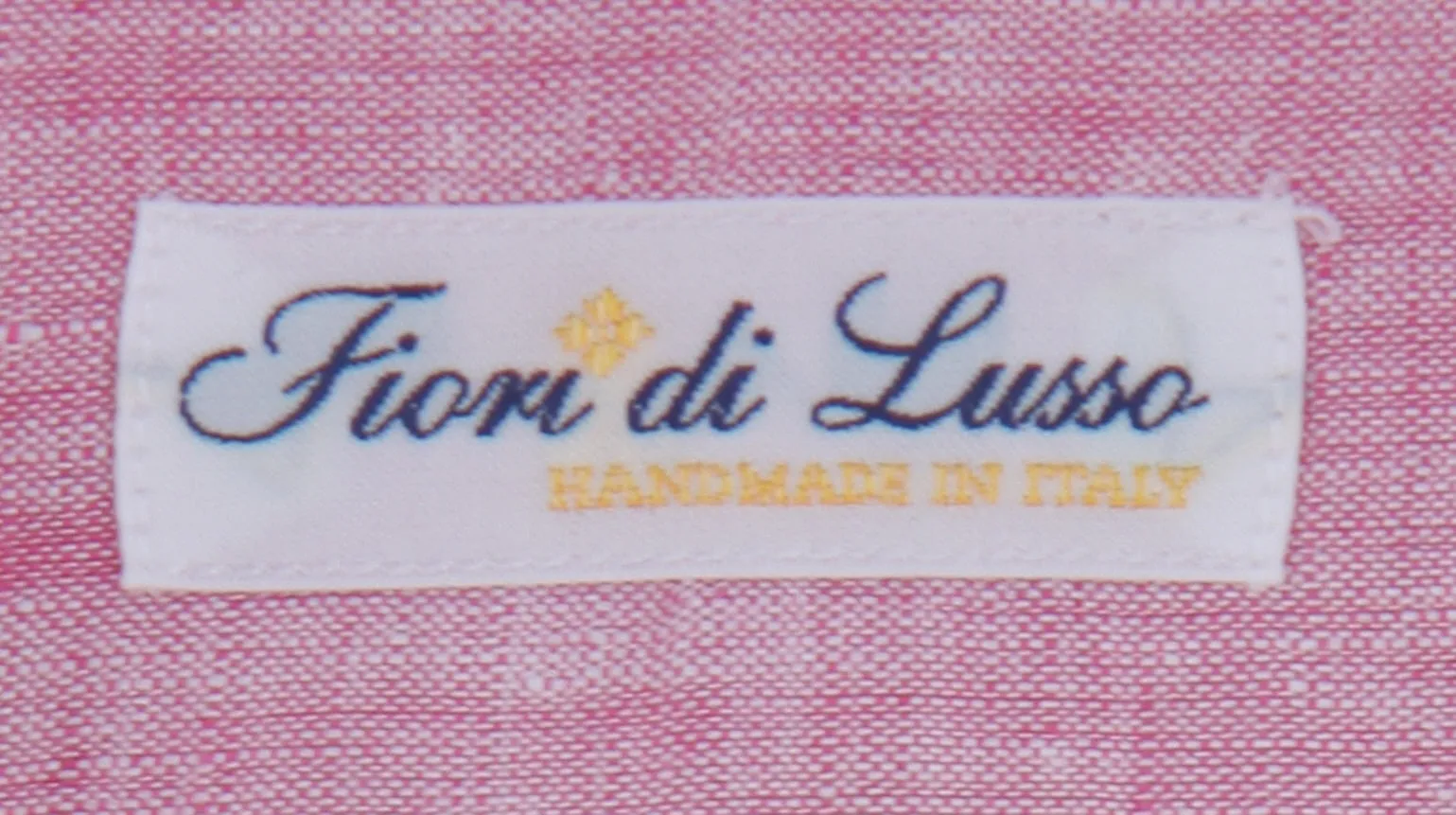 Fiori Di Lusso Pink Shirt - Slim