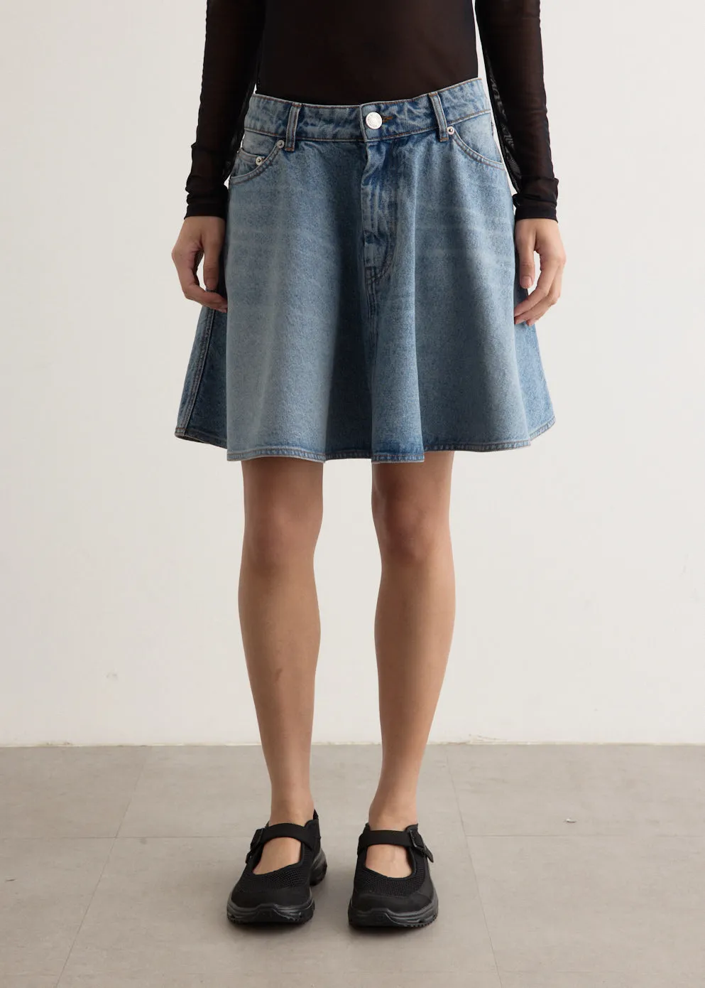 Flare Mini Skirt