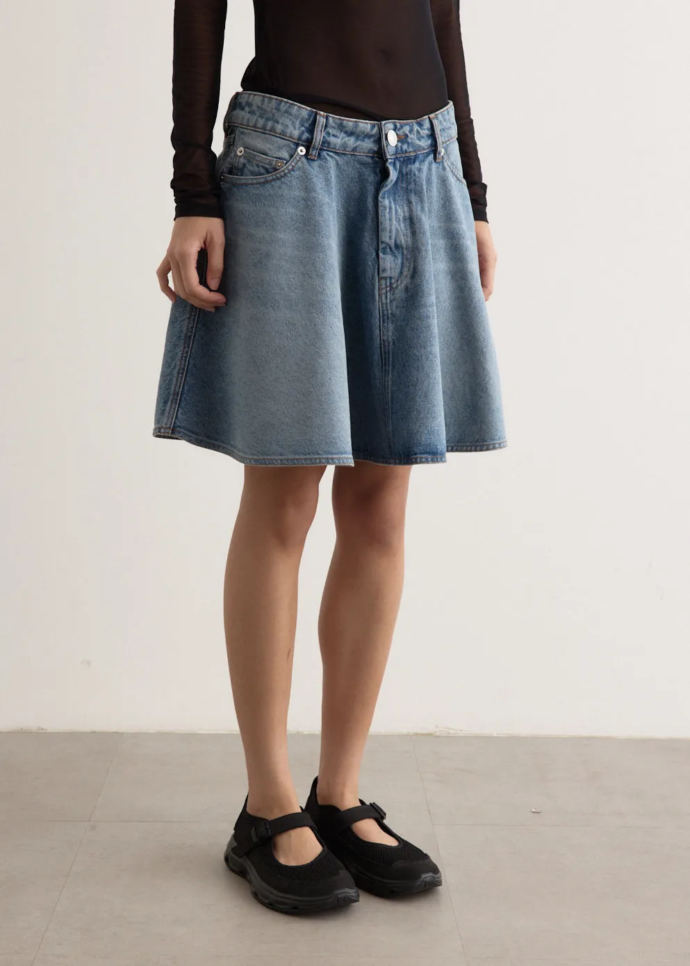 Flare Mini Skirt