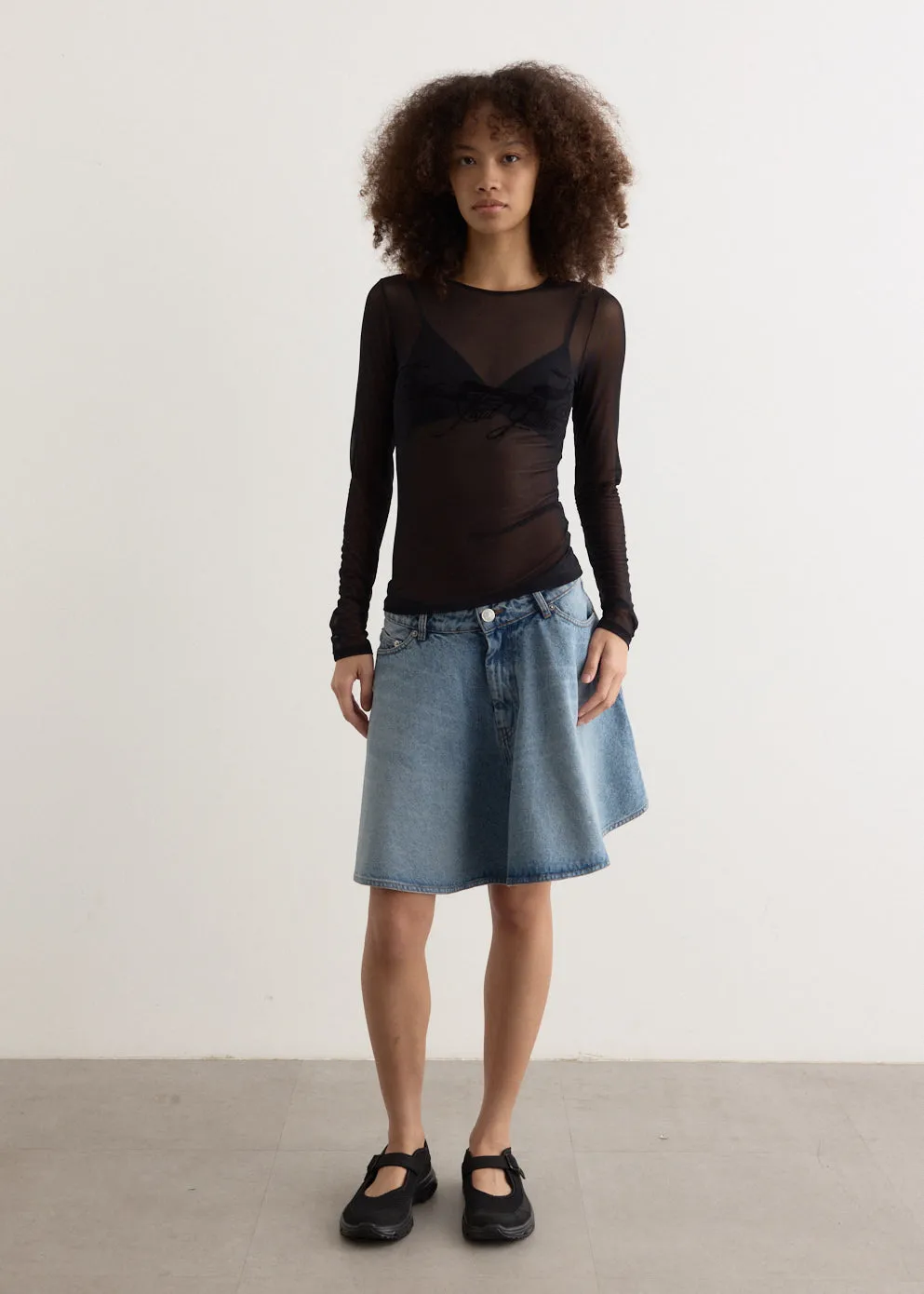 Flare Mini Skirt