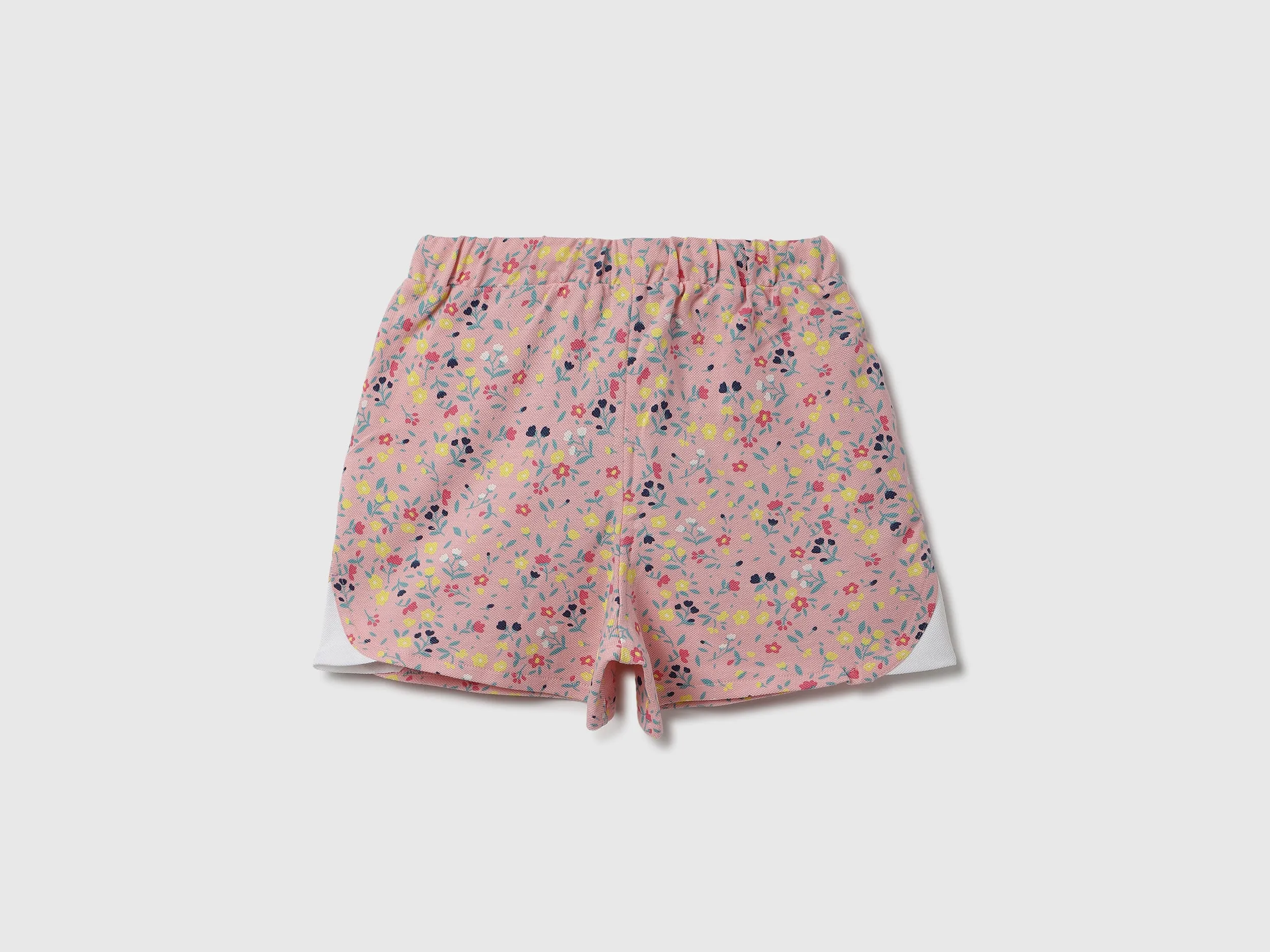 Floral Printed Regular Fit Shorts
