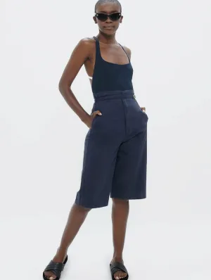 Florence Organic Cotton Twill Knee trousers | Summer Night