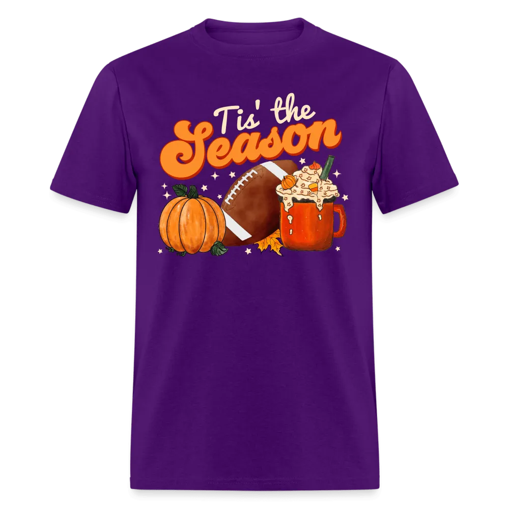 Football Season Woman, Man T-Shirt