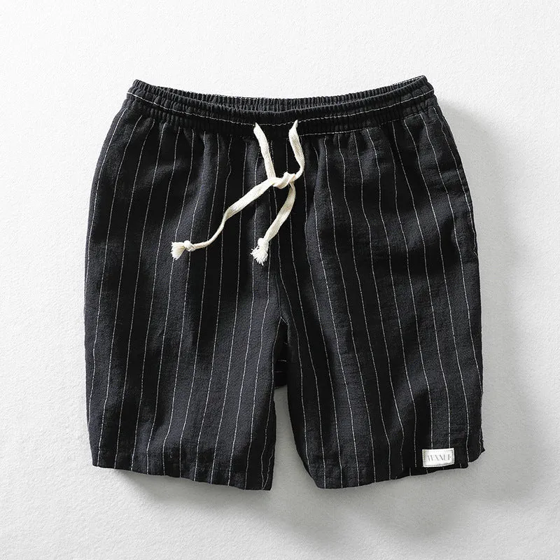Frank Hardy Cotton Striped Shorts