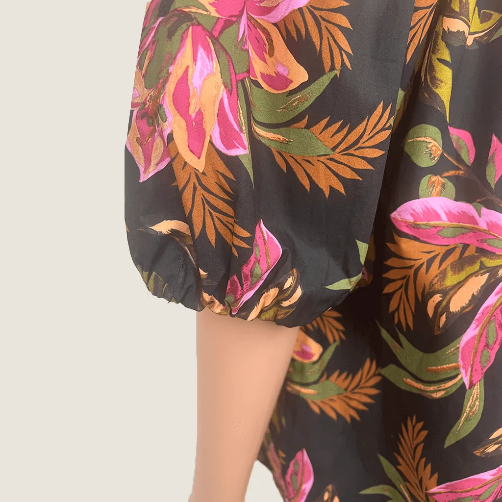 French Connection Tropical Print Women's Top 12