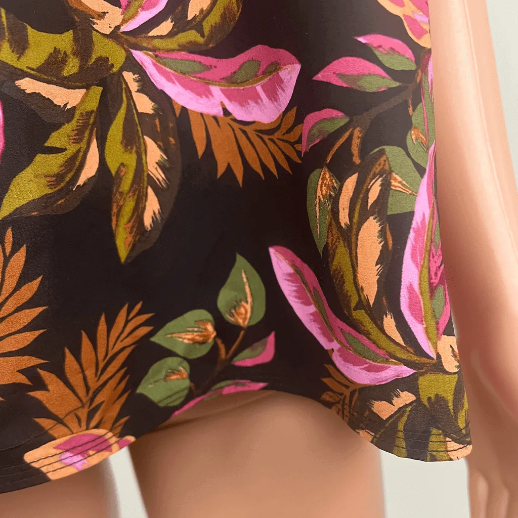 French Connection Tropical Print Women's Top 12