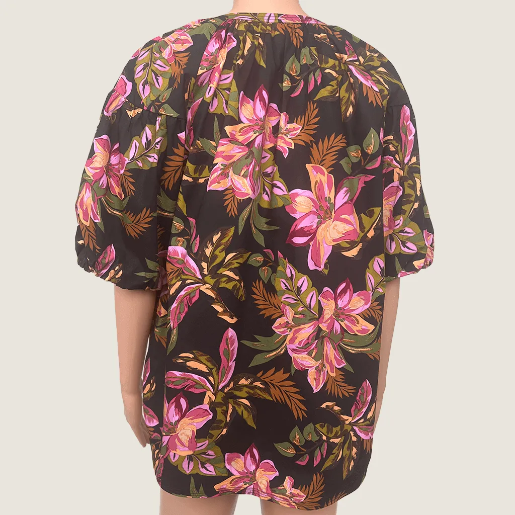 French Connection Tropical Print Women's Top 12