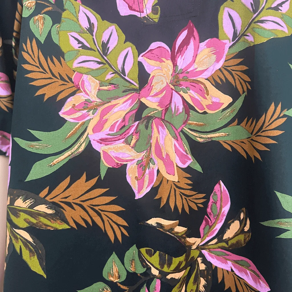 French Connection Tropical Print Women's Top 12