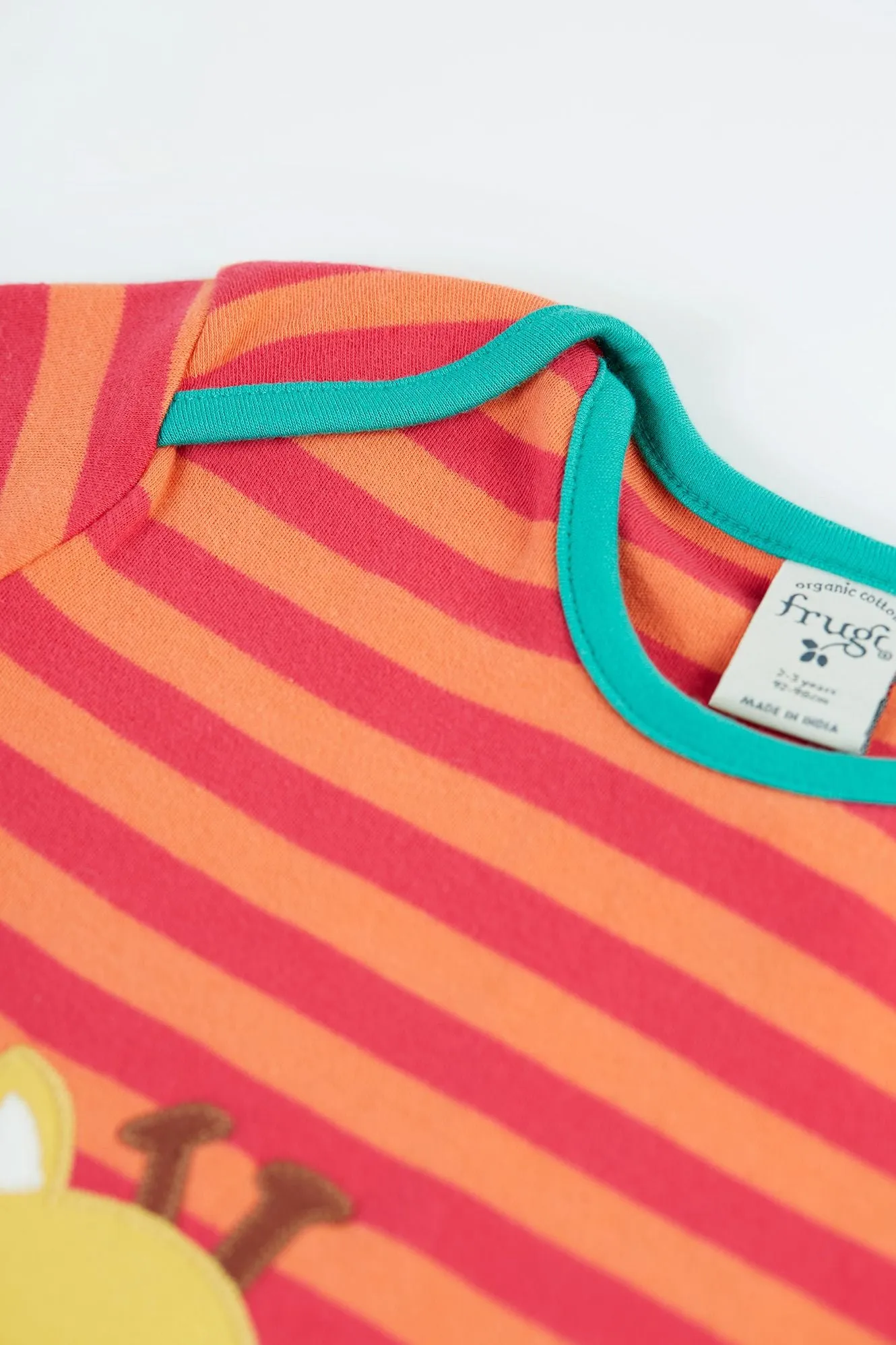 Frugi Bobby Infant T-Shirt 500164A4csgf Giraffe