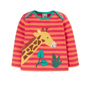 Frugi Bobby Infant T-Shirt 500164A4csgf Giraffe