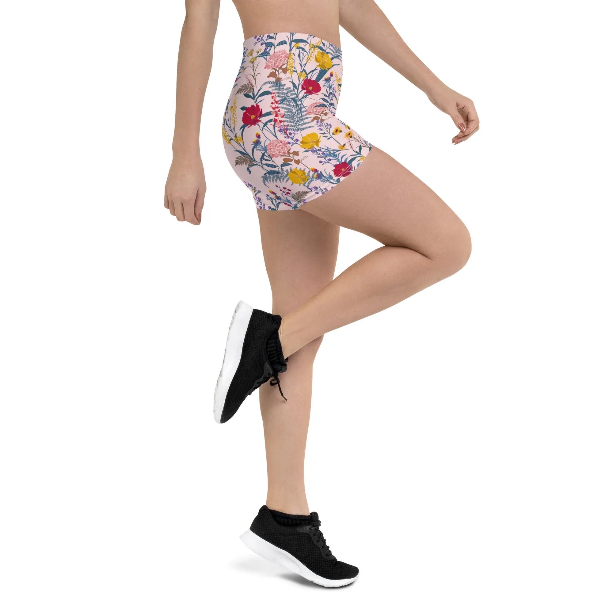 Garden Floral Patterned Shorts