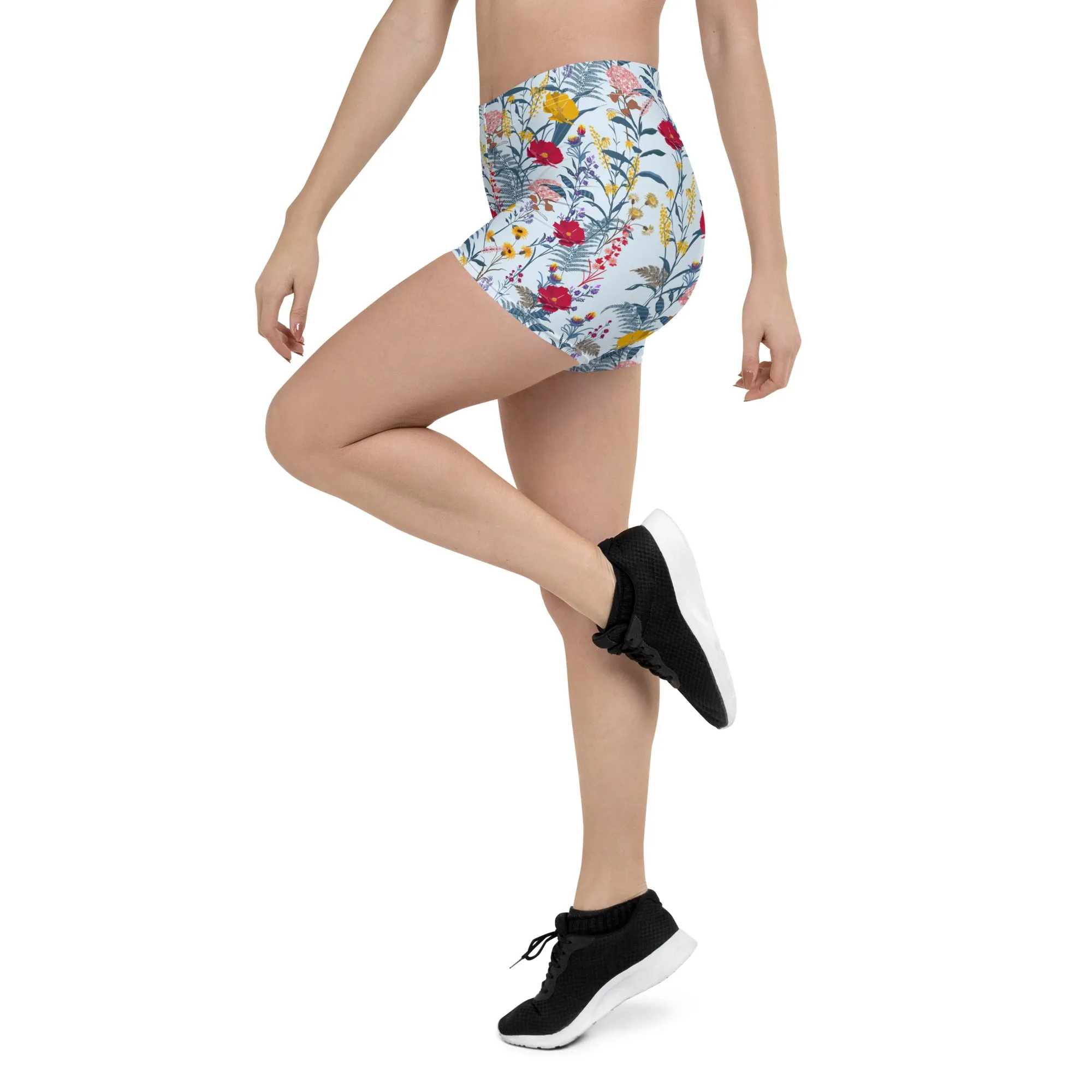 Garden Floral Patterned Shorts
