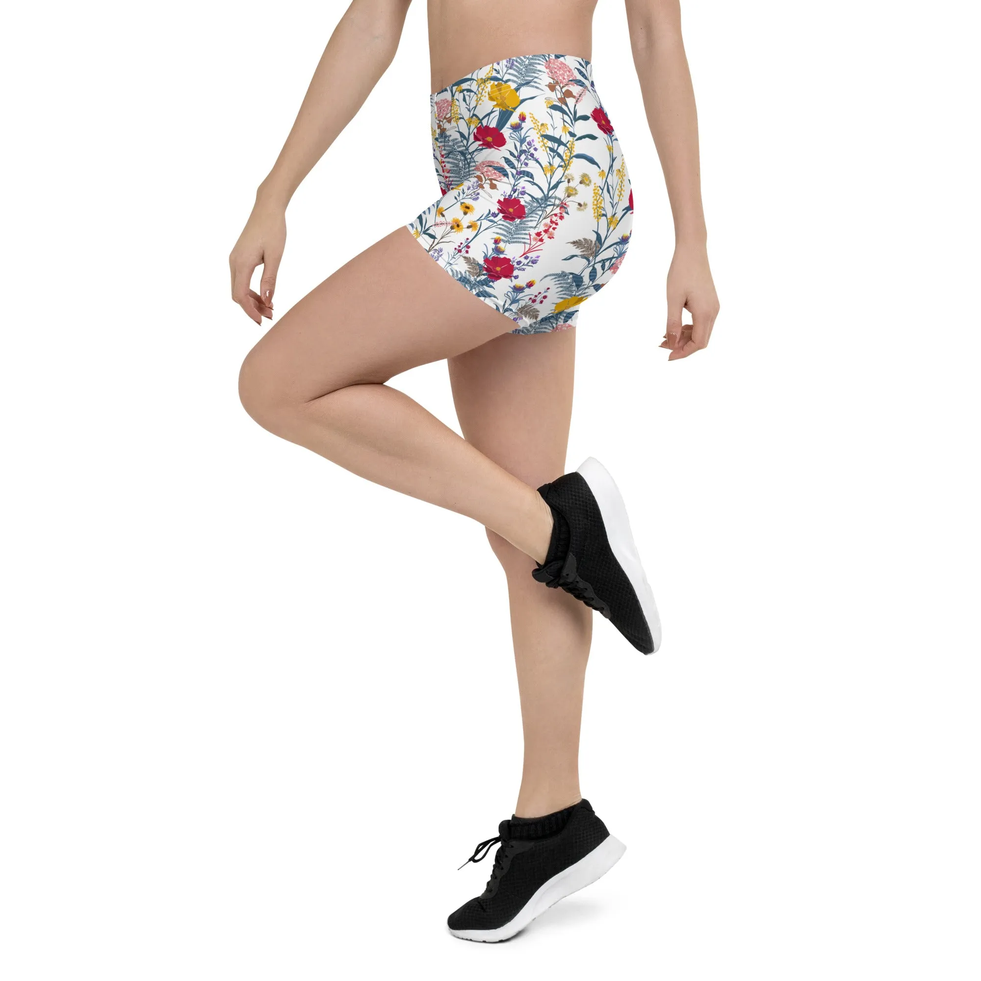 Garden Floral Patterned Shorts