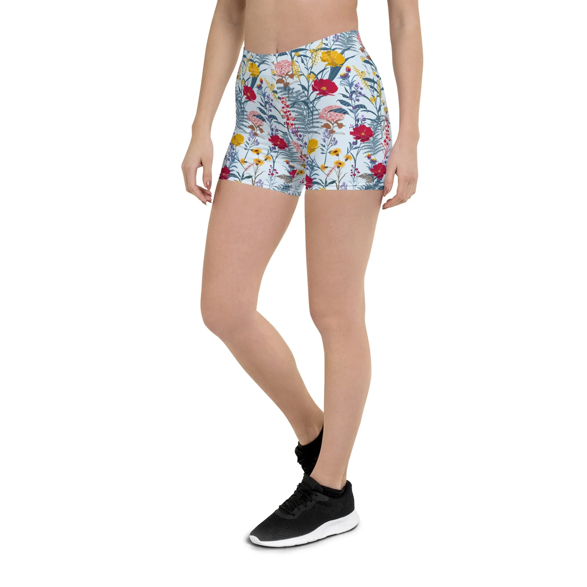 Garden Floral Patterned Shorts