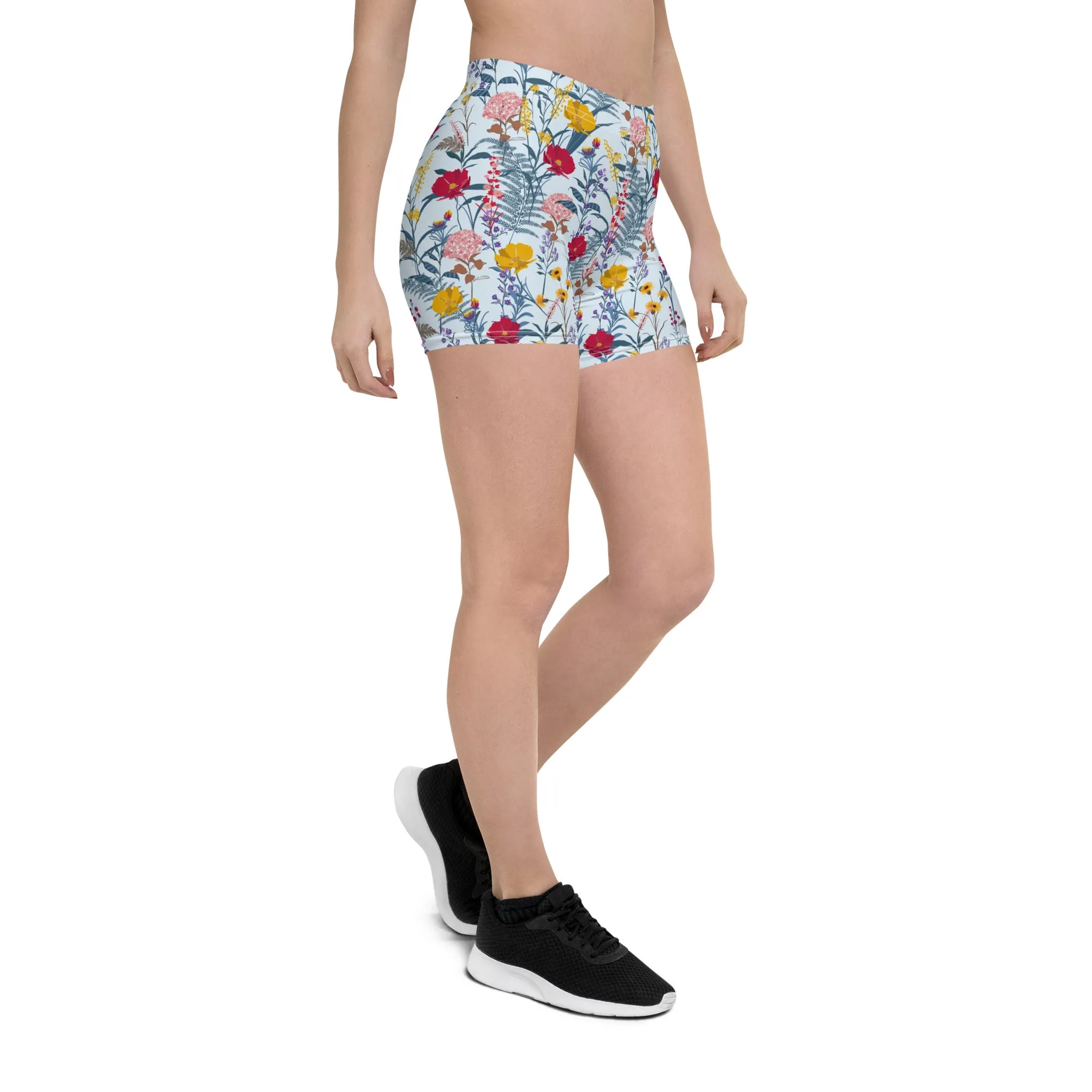 Garden Floral Patterned Shorts