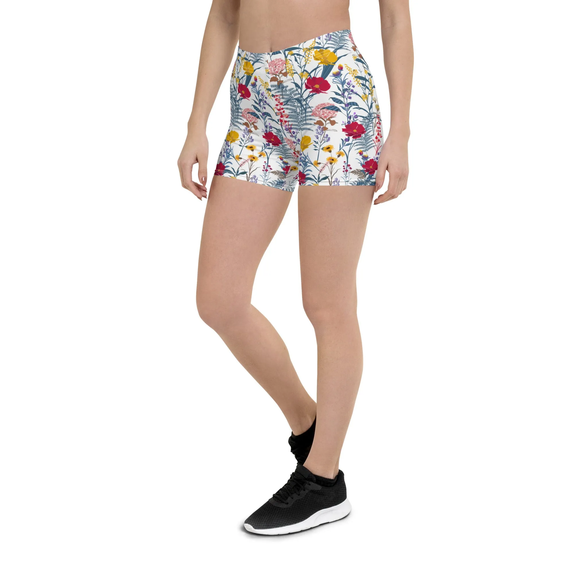Garden Floral Patterned Shorts