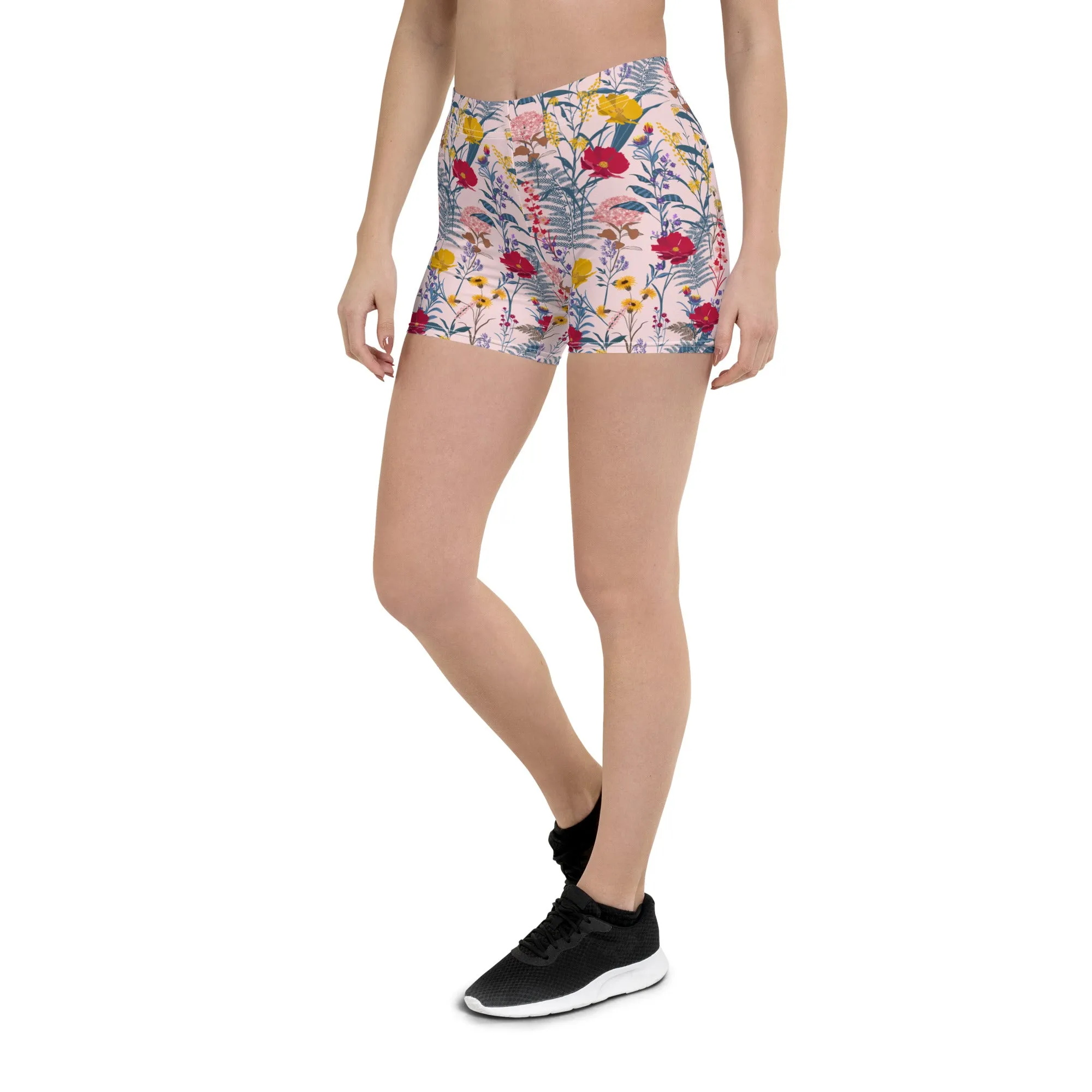 Garden Floral Patterned Shorts