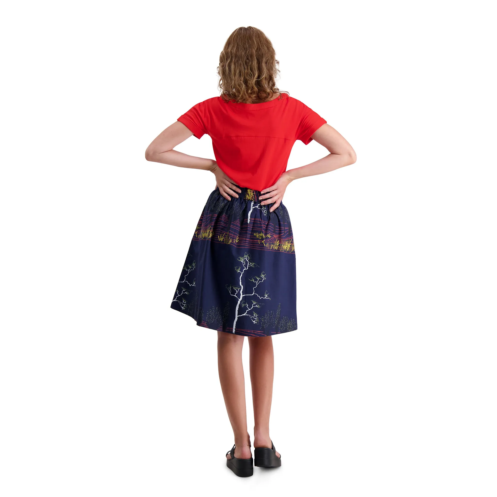 Gathered Skirt relaxed waist SALE