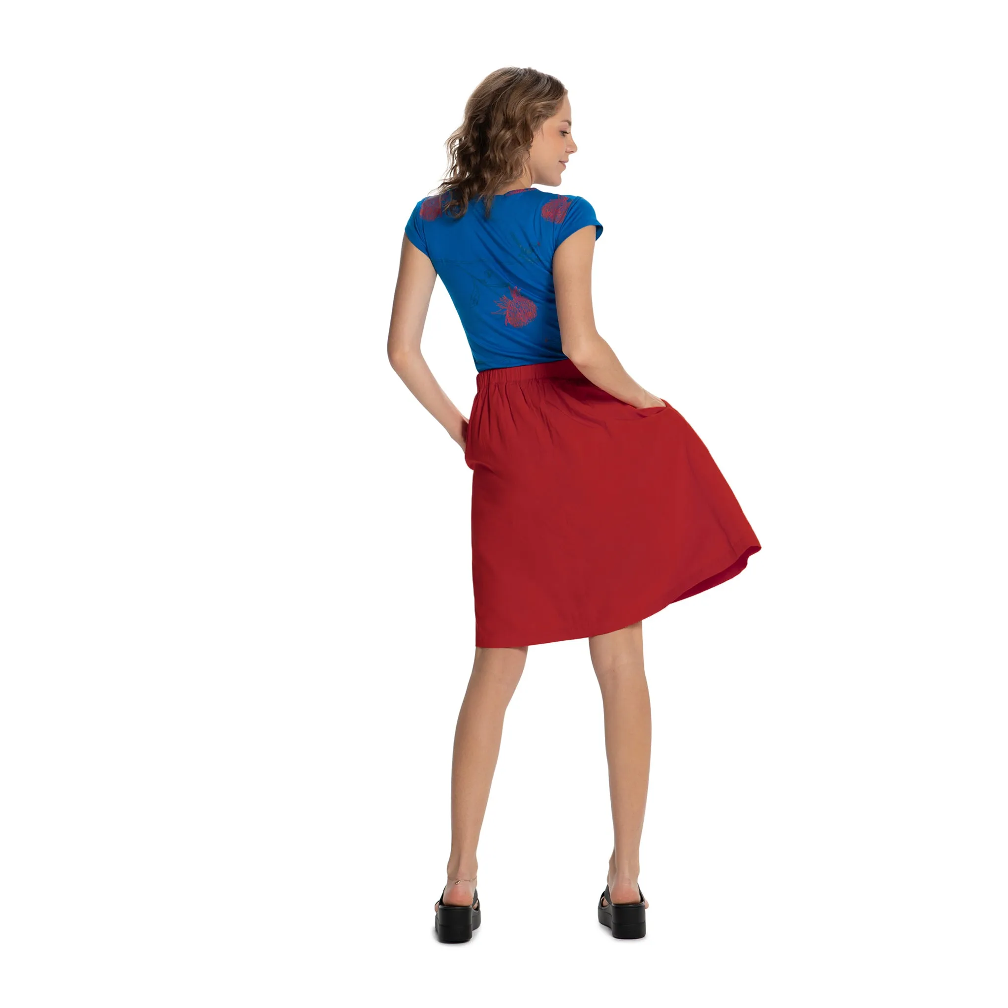 Gathered Skirt relaxed waist SALE