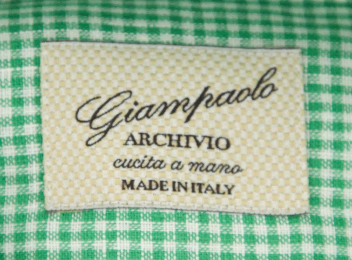 Giampaolo Green Shirt - Extra Slim