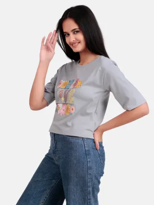 girls crop t-shirt