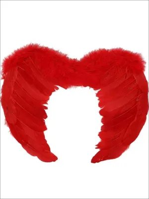 Girls Feather Halloween Costume Wings