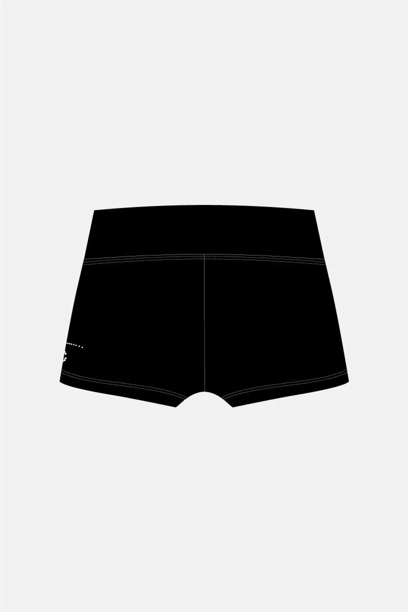 Girls Sequin Black Shorts
