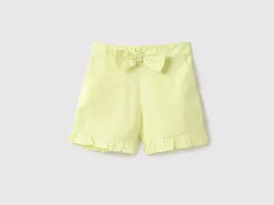 Girls Solid Regular Fit Shorts
