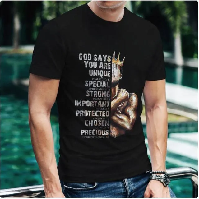 God Says You Are Men T-Shirt