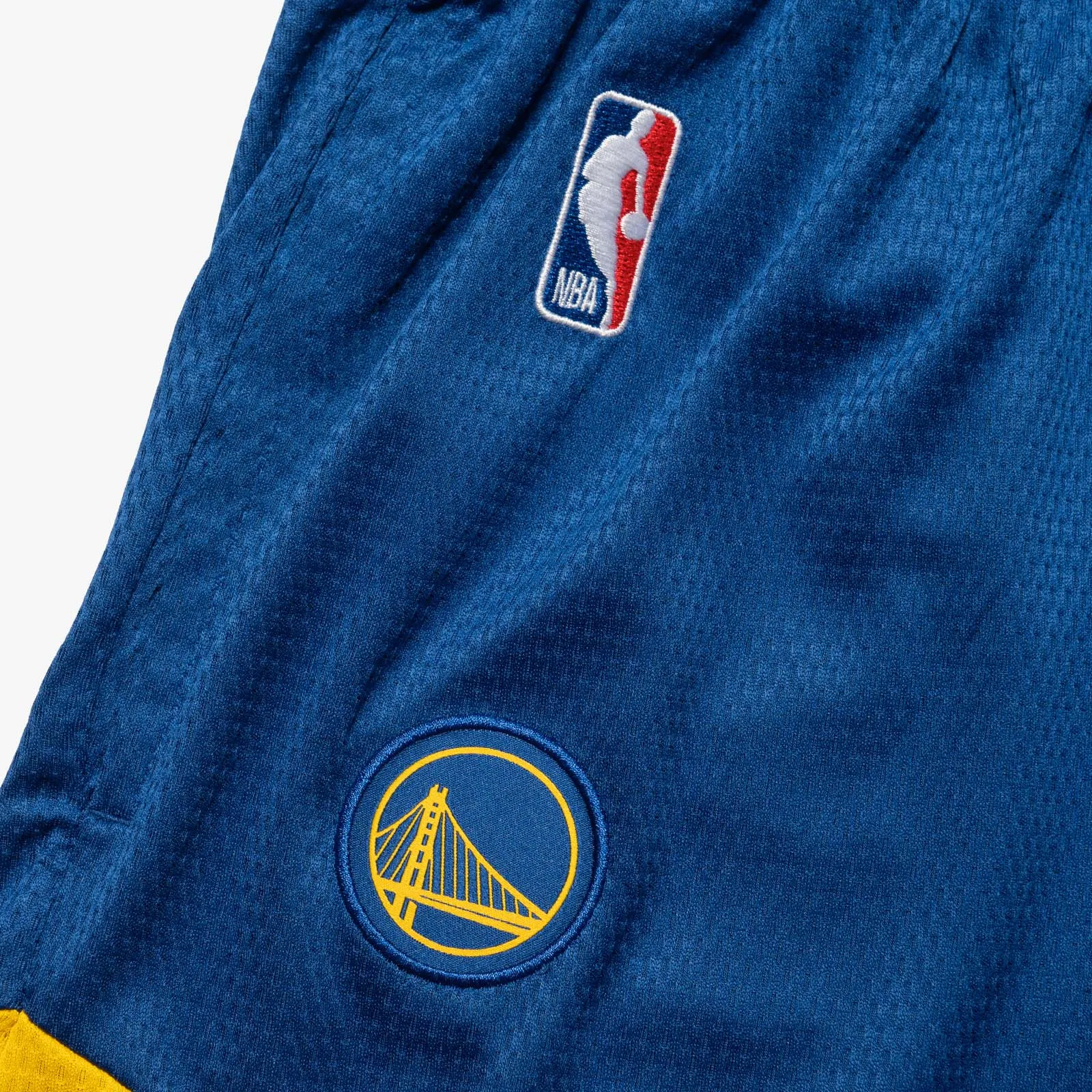 Golden State Warriors Icon 8" Practice Shorts - Blue