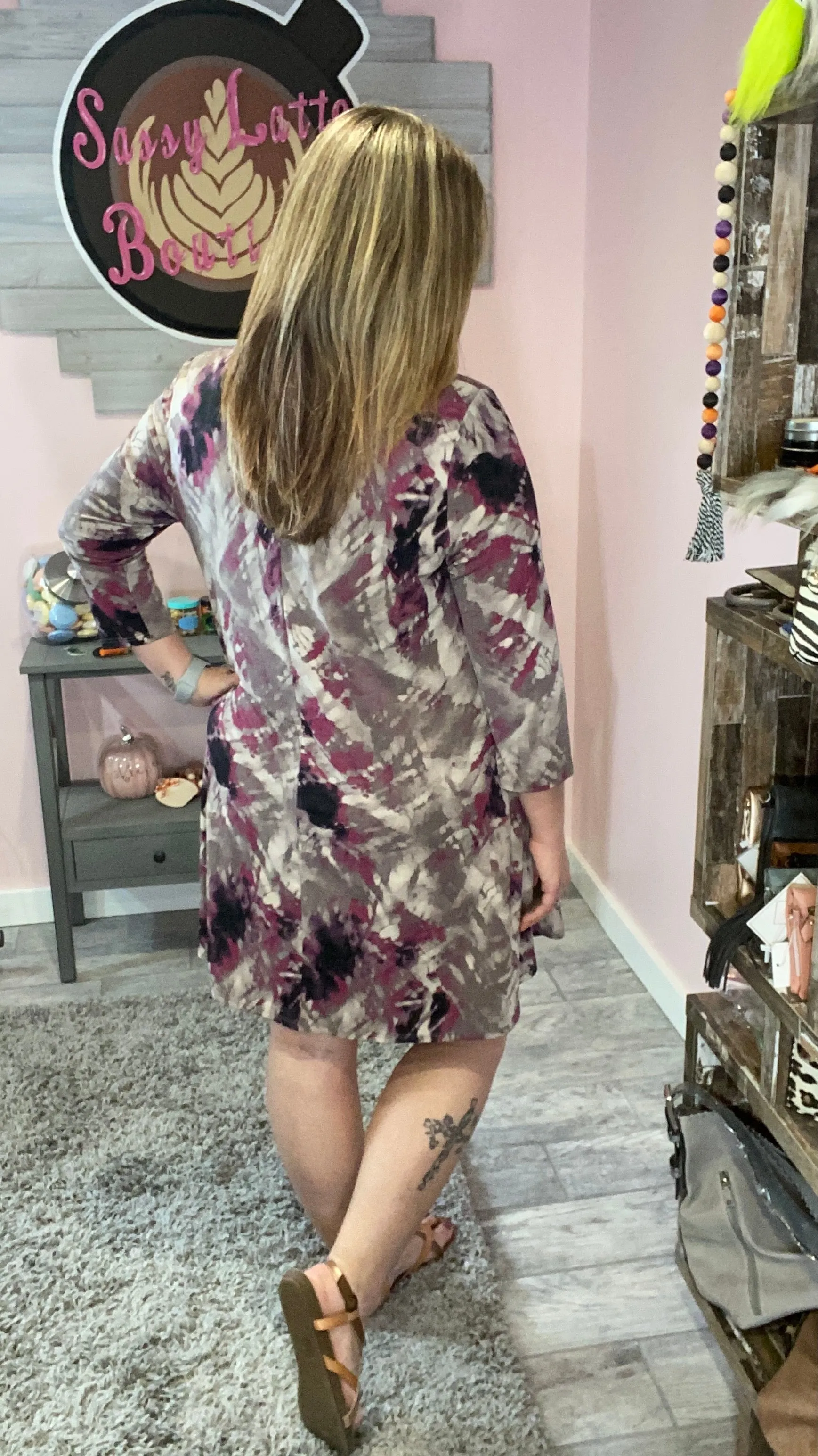Grape Heaven Dress