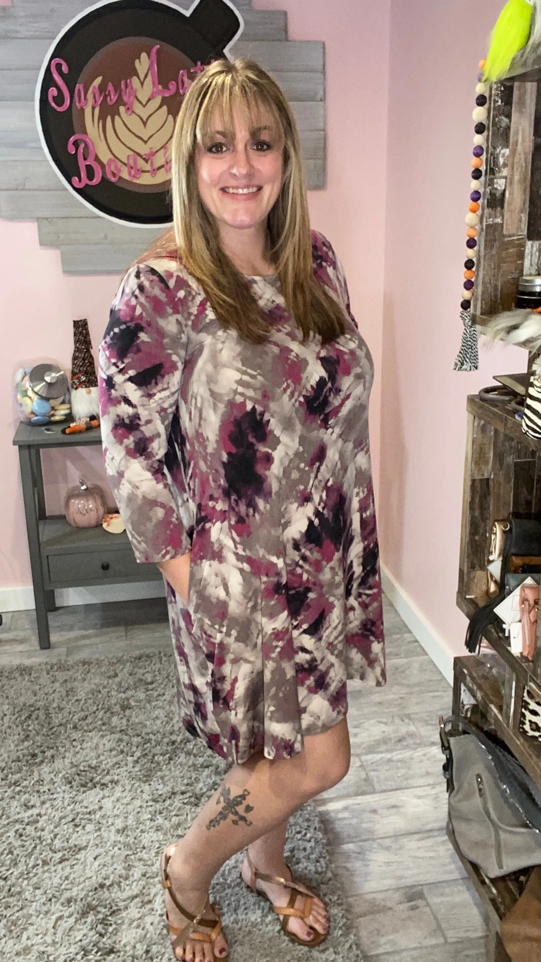 Grape Heaven Dress